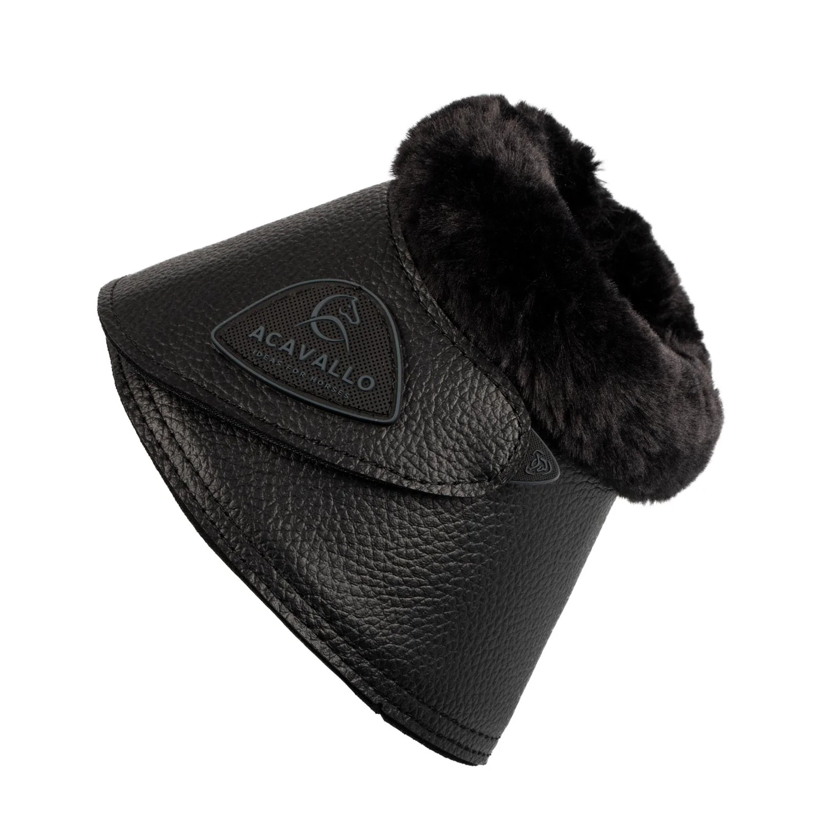 Acavallo Bell Boots Faux Sheepskin & Hook-And-Loop Closure - Image 8