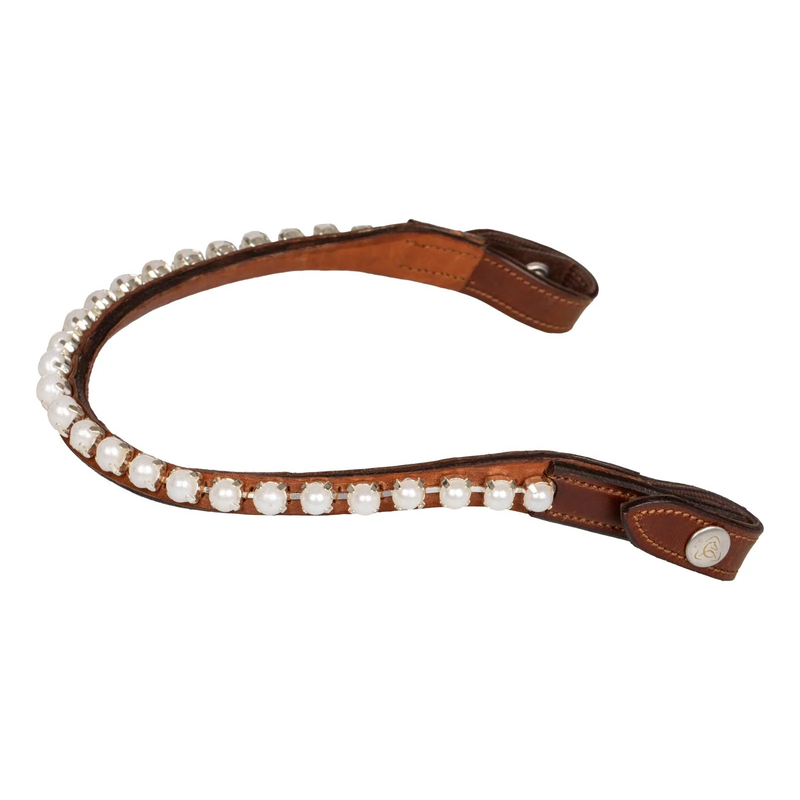 Acavallo Browband Calfskin & Pearls - Image 5