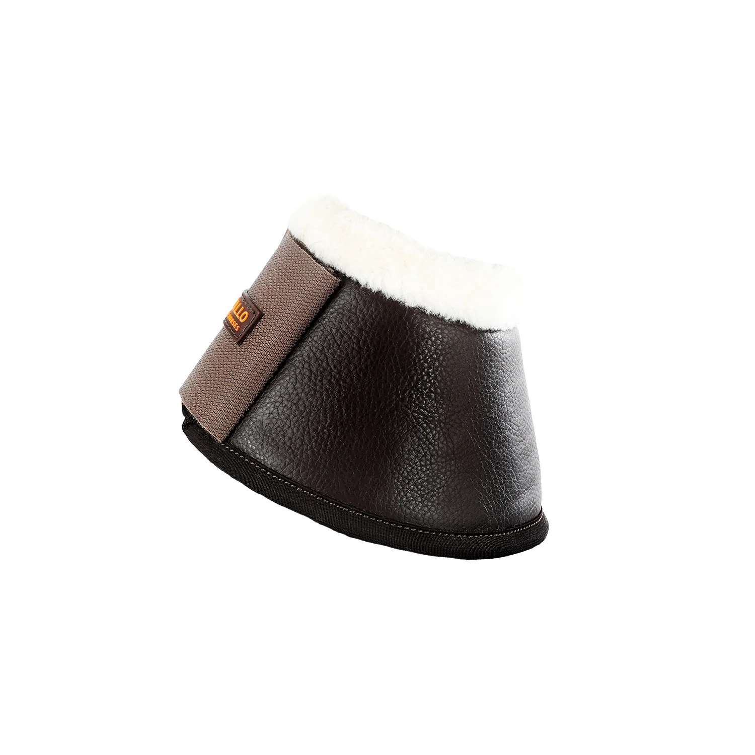 Acavallo Eco-Leather Bell Boots Faux Sheepskin & Hook-And-Loop Closure - Image 12
