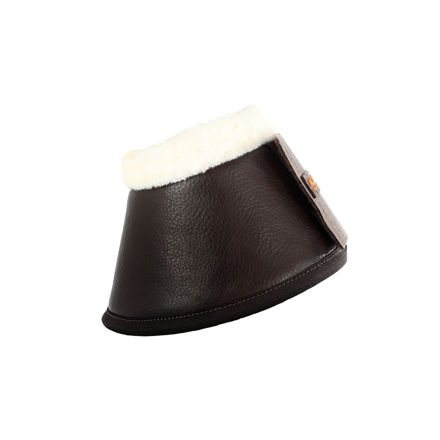 Acavallo Eco-Leather Bell Boots Faux Sheepskin & Hook-And-Loop Closure - Image 14