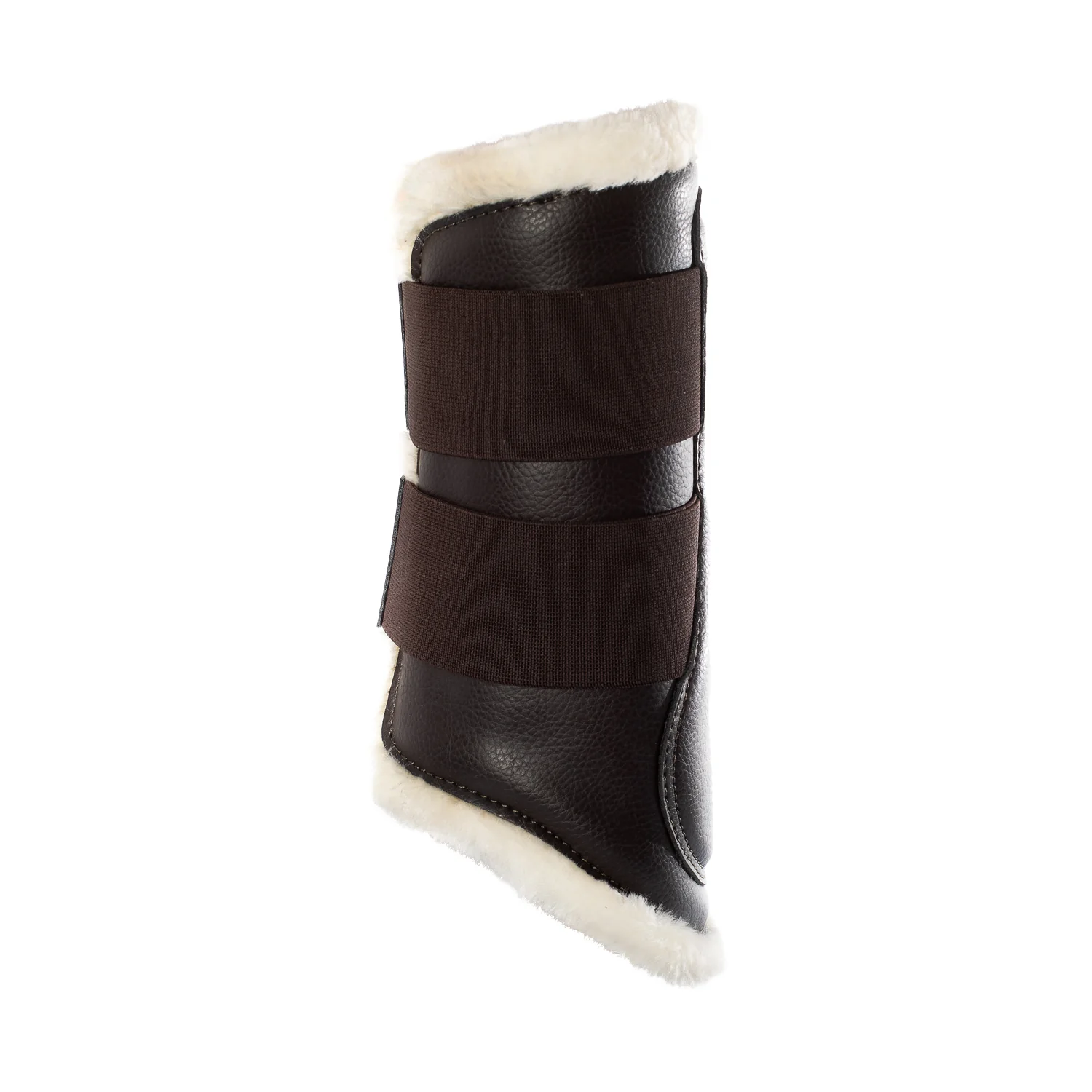 Acavallo Front Brushing Boots Faux Sheepskin & Hook-And-Loop Closure - Image 11