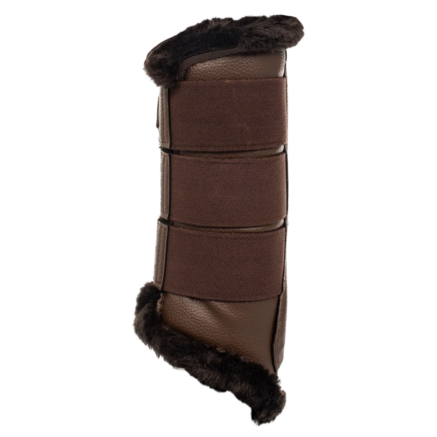 Acavallo Hind Brushing Boots Faux Leather & Faux Sheepskin - Image 4