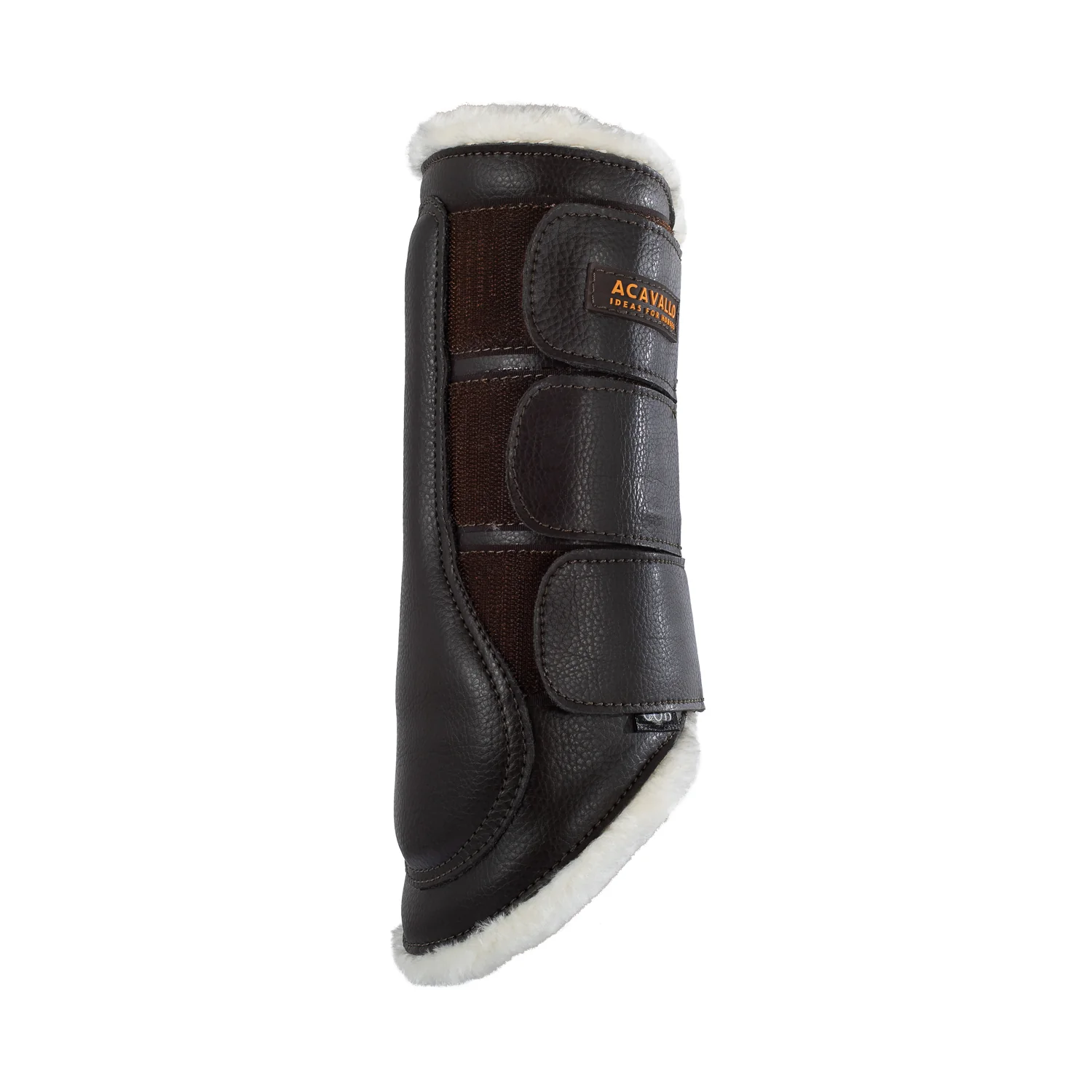 Acavallo Hind Brushing Boots Faux Sheepskin & Triple Hook-And-Loop Closure - Image 18