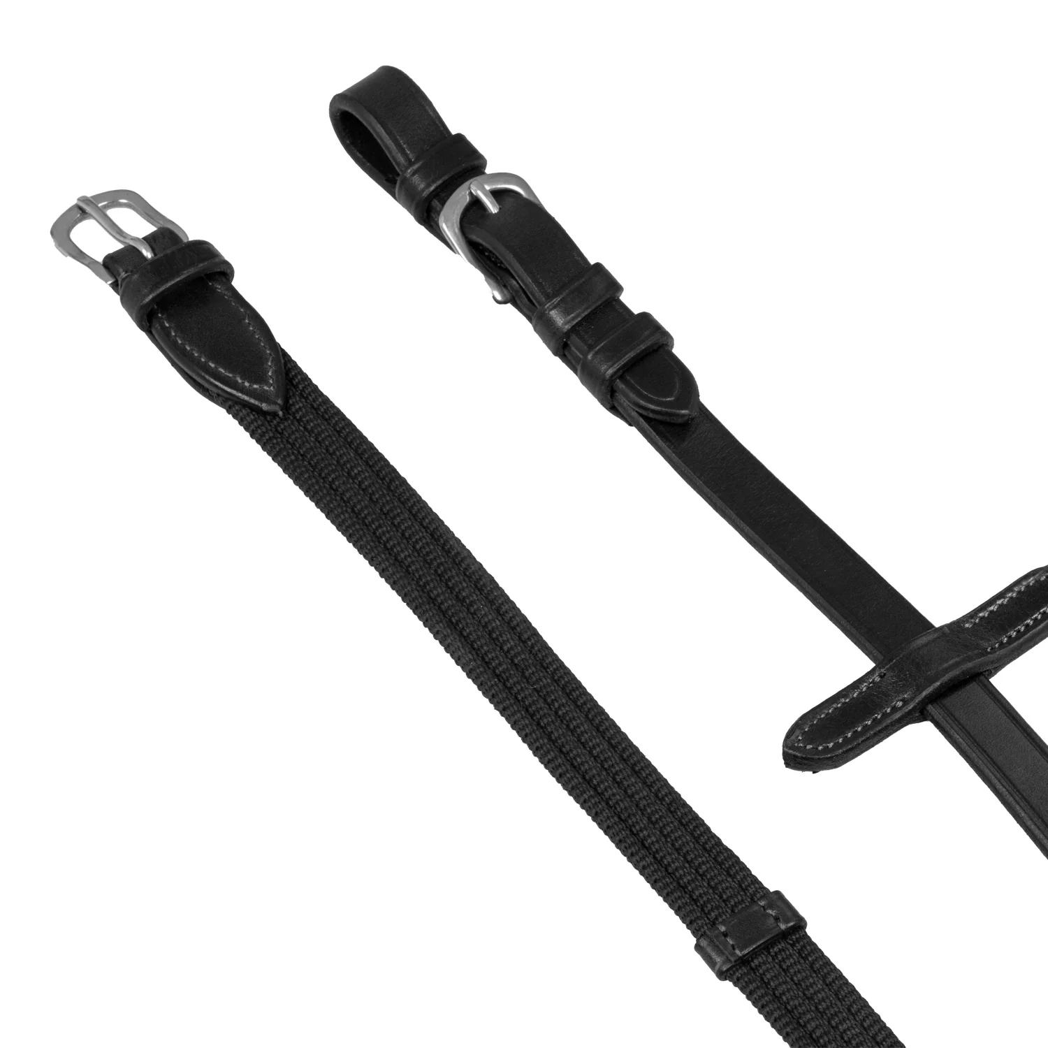 Acavallo Nylon Reins Leather Loops - Image 6