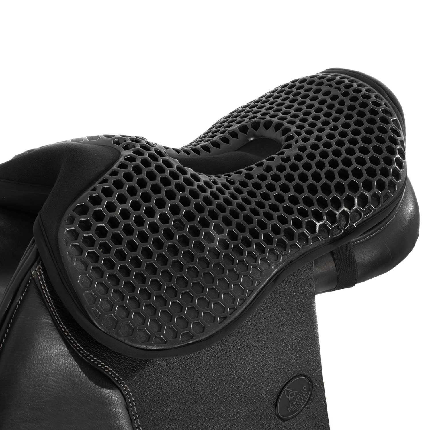 Acavallo Ortho-Pubis Seat Saver Jumping Hexagonal Gel-Out Dri-Lex 20mm