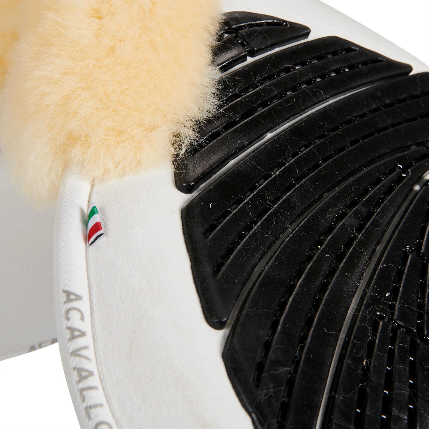 Acavallo Pad Mf-S Jccs-S Cw-Cs Suede Cut-Out Sheepskin Gel Grip Flat - Image 7