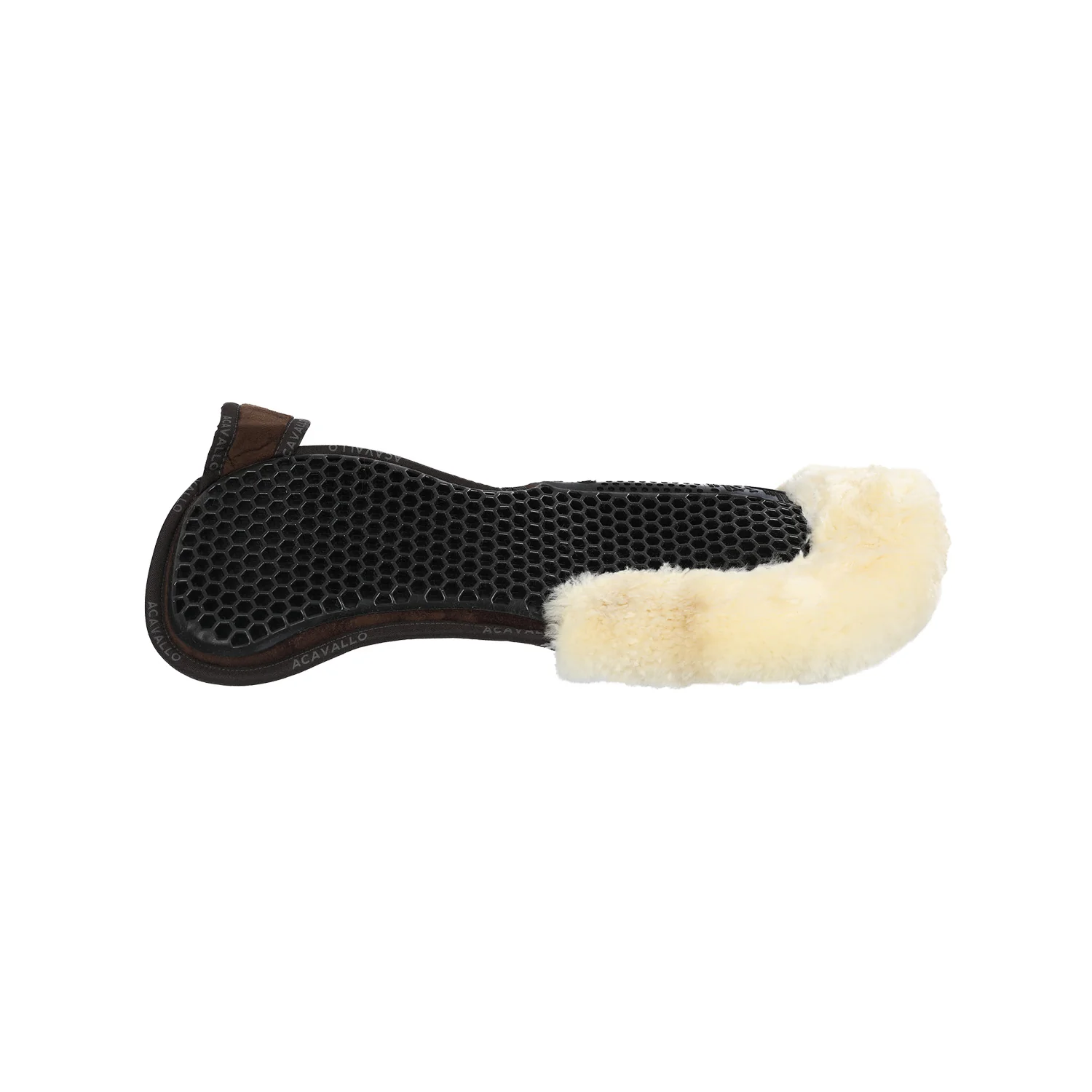 Acavallo Pad Mf-S Wfs Suede Rear Sheepskin Hexagonal Gel Flat - Image 2