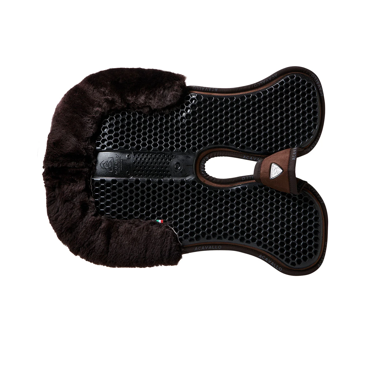 Acavallo Pad Mf-S Wfs Suede Rear Sheepskin Hexagonal Gel Flat - Image 7