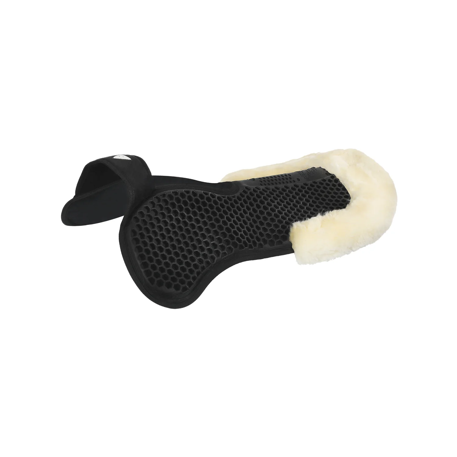Acavallo Pad SP WFS Suede Rear Sheepskin Hexagonal Gel Flat - Image 8