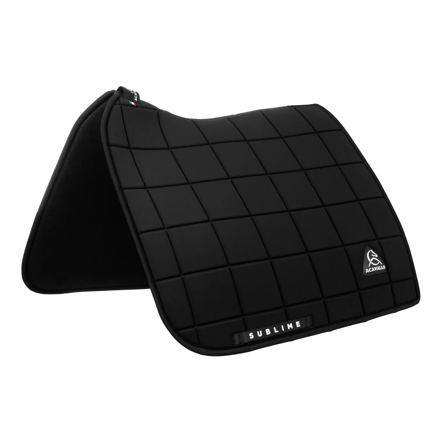 Acavallo Square Dressage Saddle Pad W/Square Back Corner
