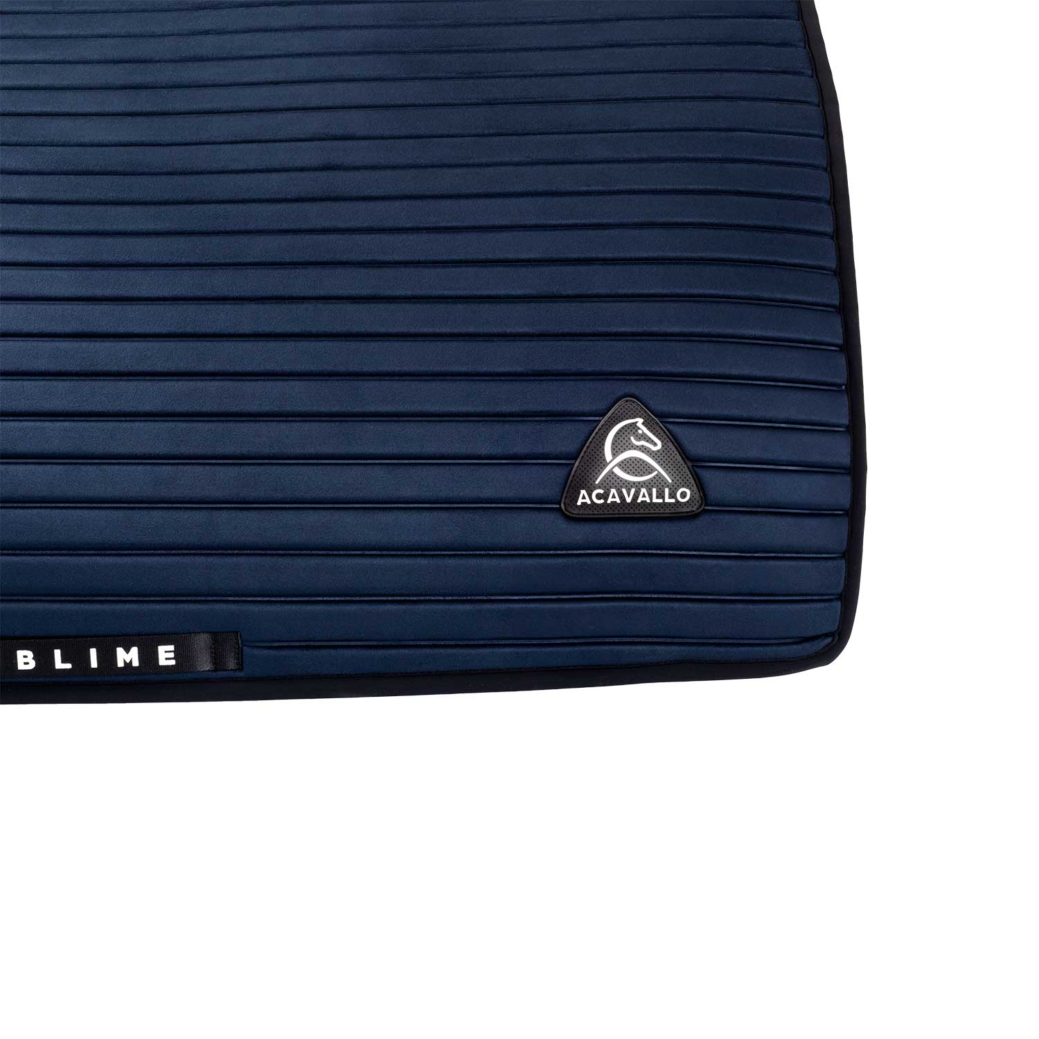 Acavallo Stripe Suede Dressage Saddle Pad W/Square Back Corner - Image 20