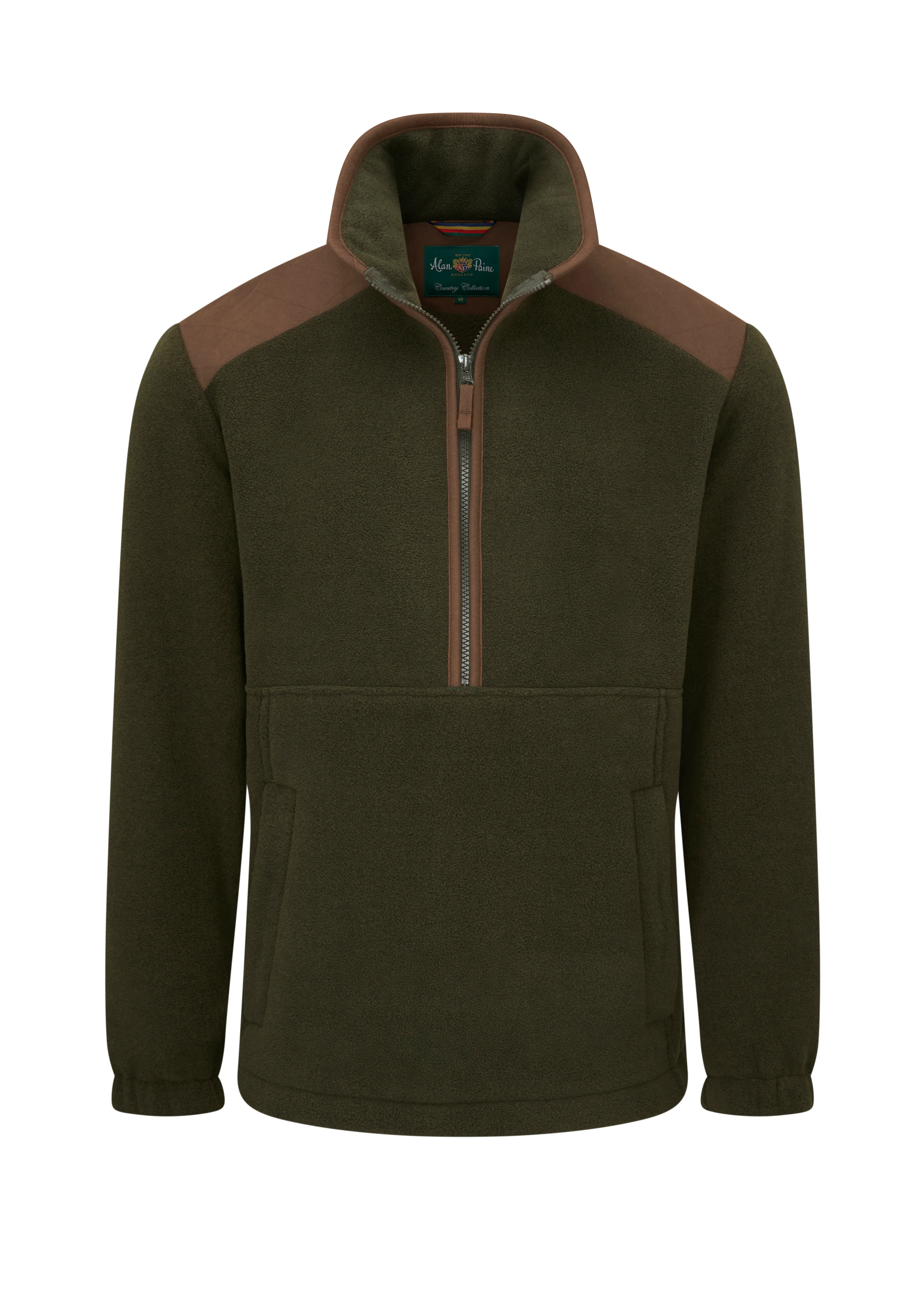 Alan Paine Aylsham Mens Half Zip Fleece - Image 2