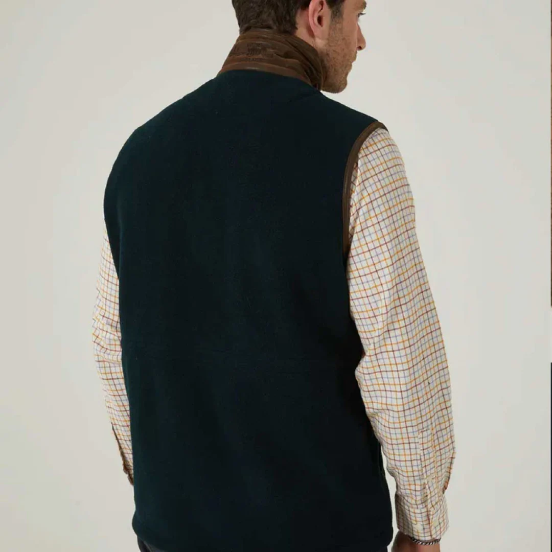 Alan Paine Aylsham Men's Fleece Gilet - Image 8
