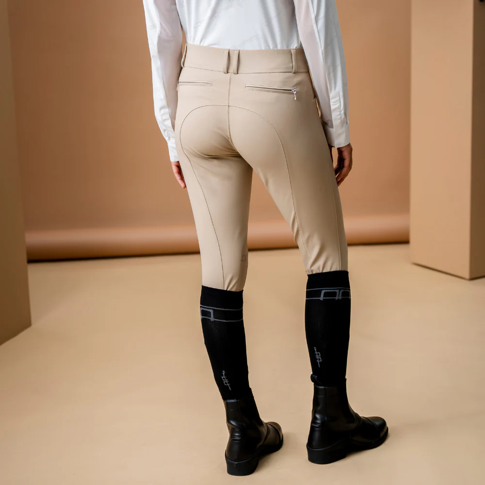 Alessandro Albanese Aria Knee Patch Mid Rise Breech - Image 2