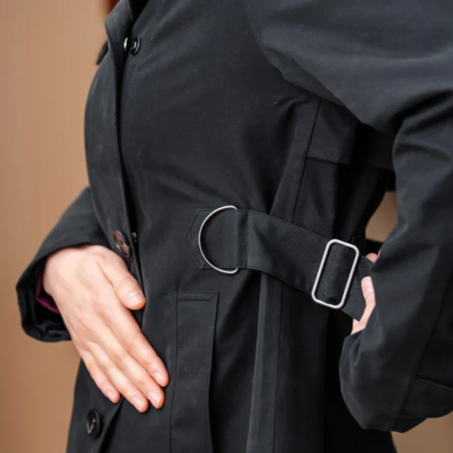 Alessandro Albanese Isabella Riding Trench Coat - Image 4