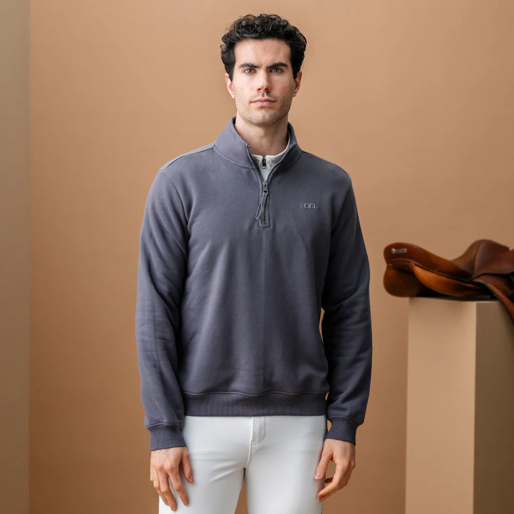 Alessandro Albanese Men's Gabriel Quarter Zip Sweatshirt