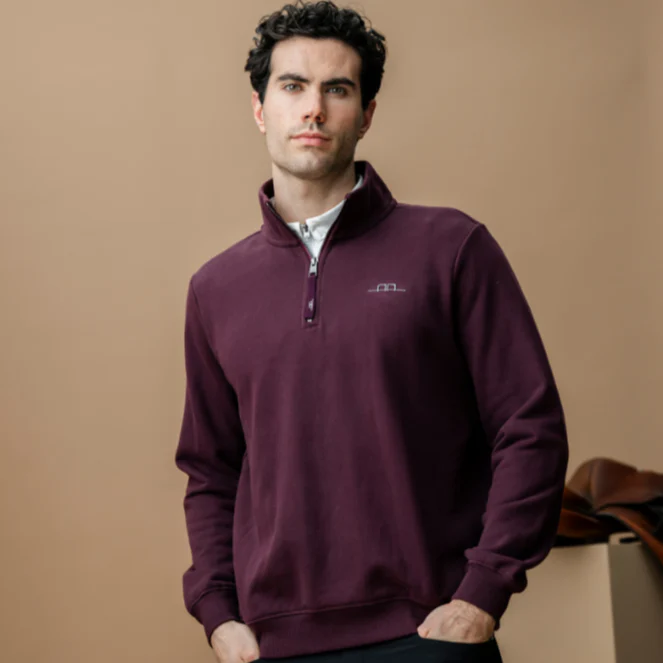 Alessandro Albanese Men's Gabriel Quarter Zip Sweatshirt - Image 11