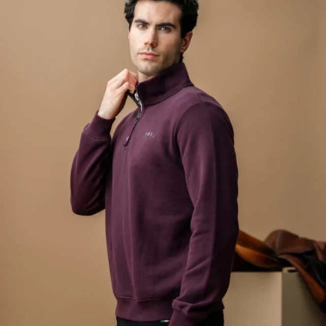 Alessandro Albanese Men's Gabriel Quarter Zip Sweatshirt - Image 12