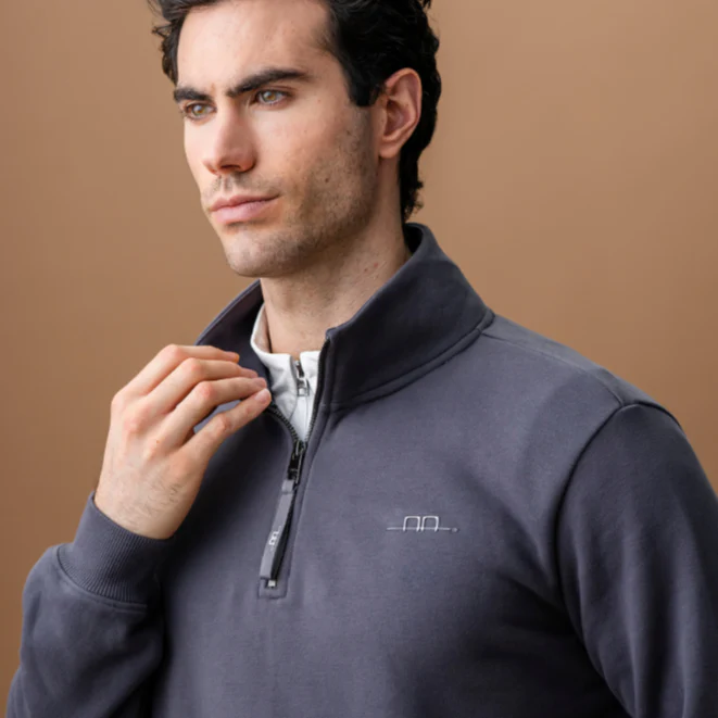 Alessandro Albanese Men's Gabriel Quarter Zip Sweatshirt - Image 2