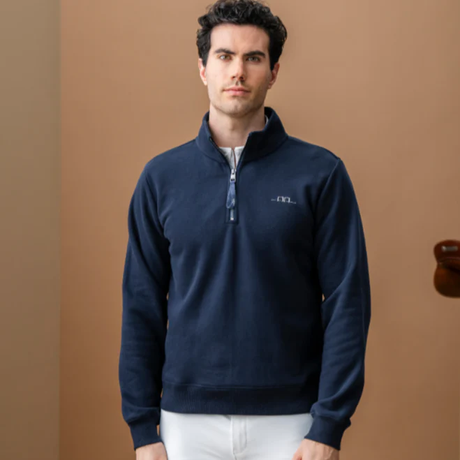 Alessandro Albanese Men's Gabriel Quarter Zip Sweatshirt - Image 5