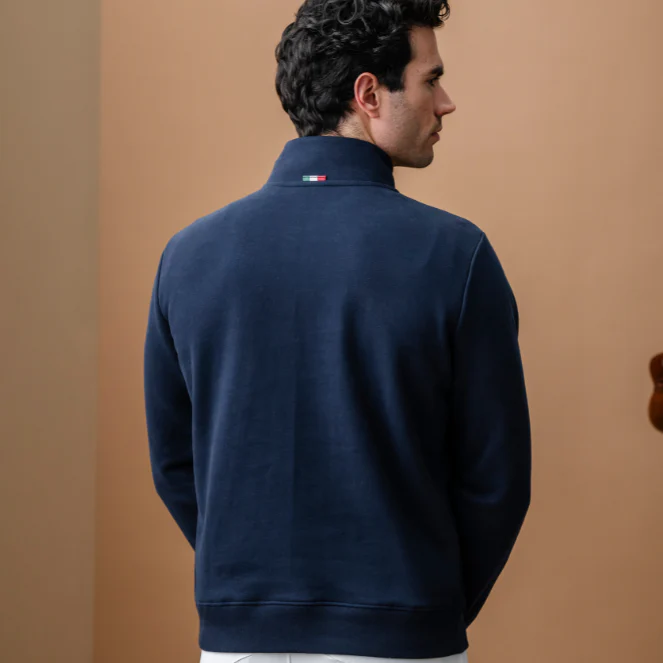 Alessandro Albanese Men's Gabriel Quarter Zip Sweatshirt - Image 6