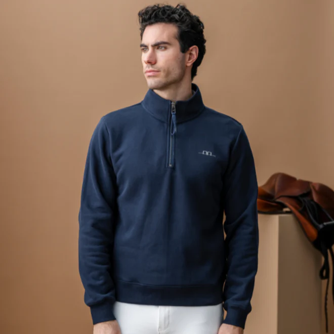 Alessandro Albanese Men's Gabriel Quarter Zip Sweatshirt - Image 7