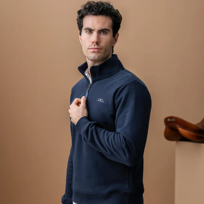 Alessandro Albanese Men's Gabriel Quarter Zip Sweatshirt - Image 8