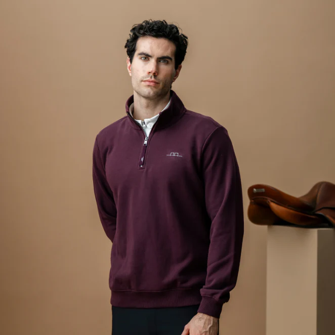 Alessandro Albanese Men's Gabriel Quarter Zip Sweatshirt - Image 9