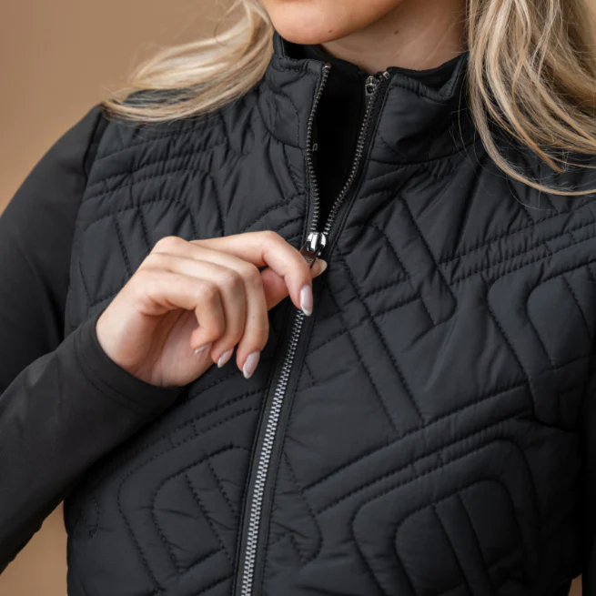 Alessandro Albanese Neve Monogram Quilted Gilet - Image 4