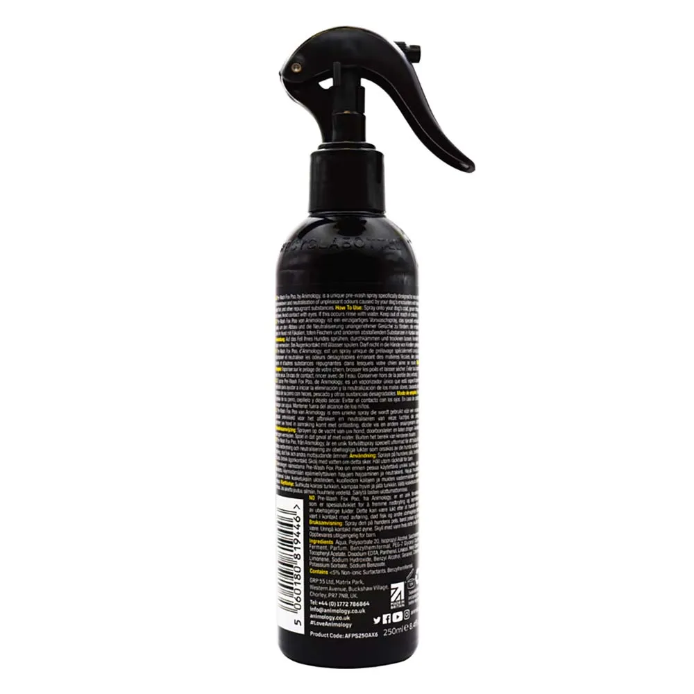 Animology Pre-Wash Fox Poo Deodorising Spray - Image 2
