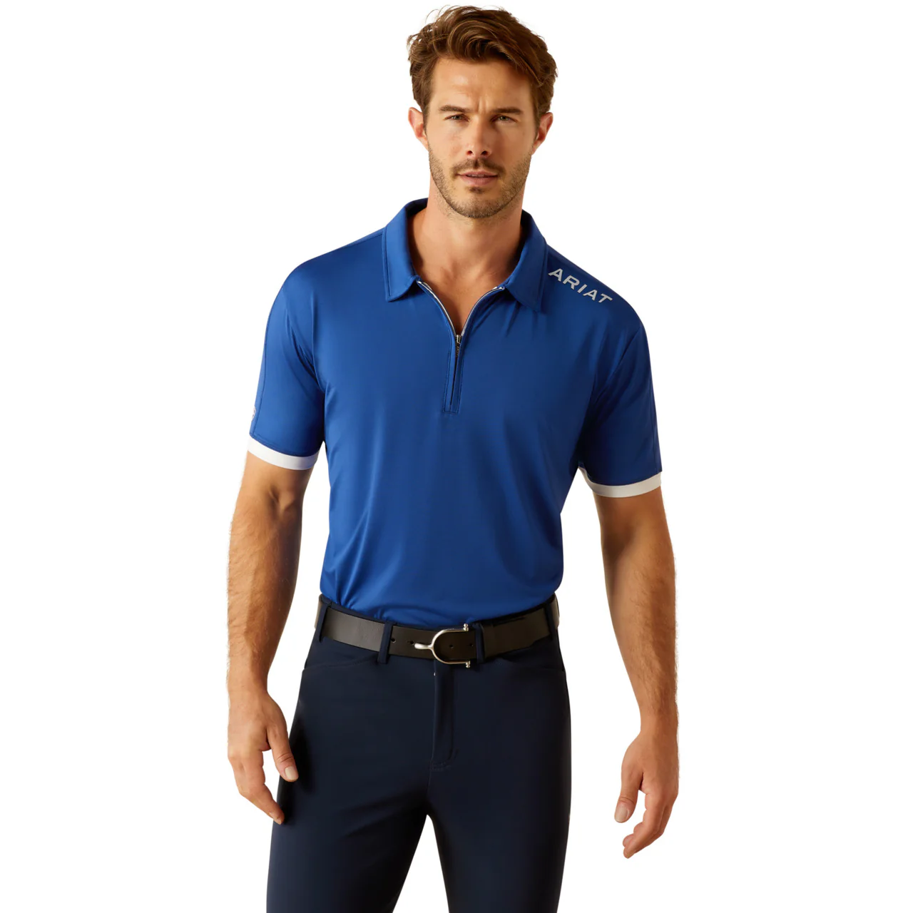 Ariat Men's Bandera 1/4 Zip Polo - Image 2