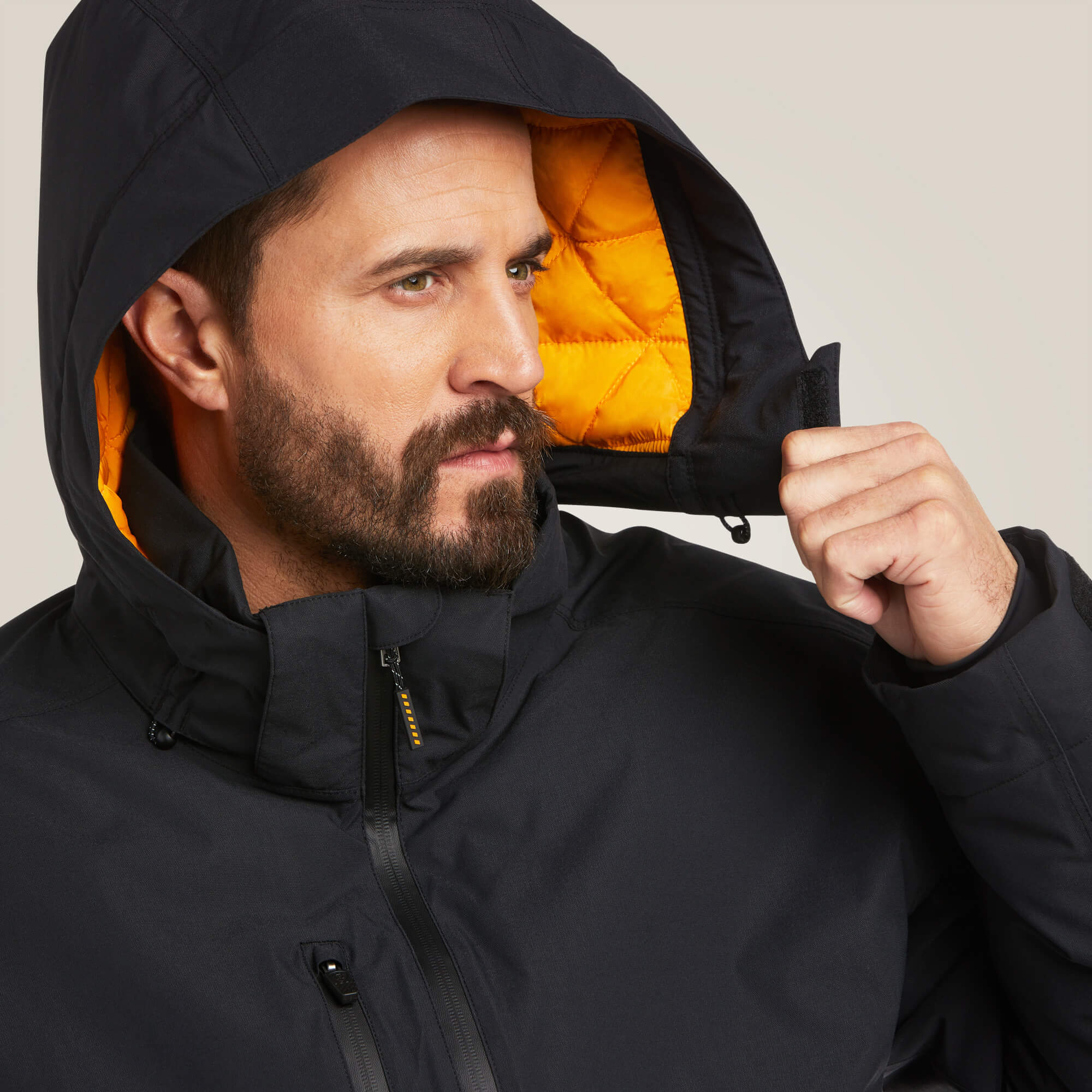 Ariat Men's Rebar Storm Fighter 2.0 Waterproof Jacket - Image 4