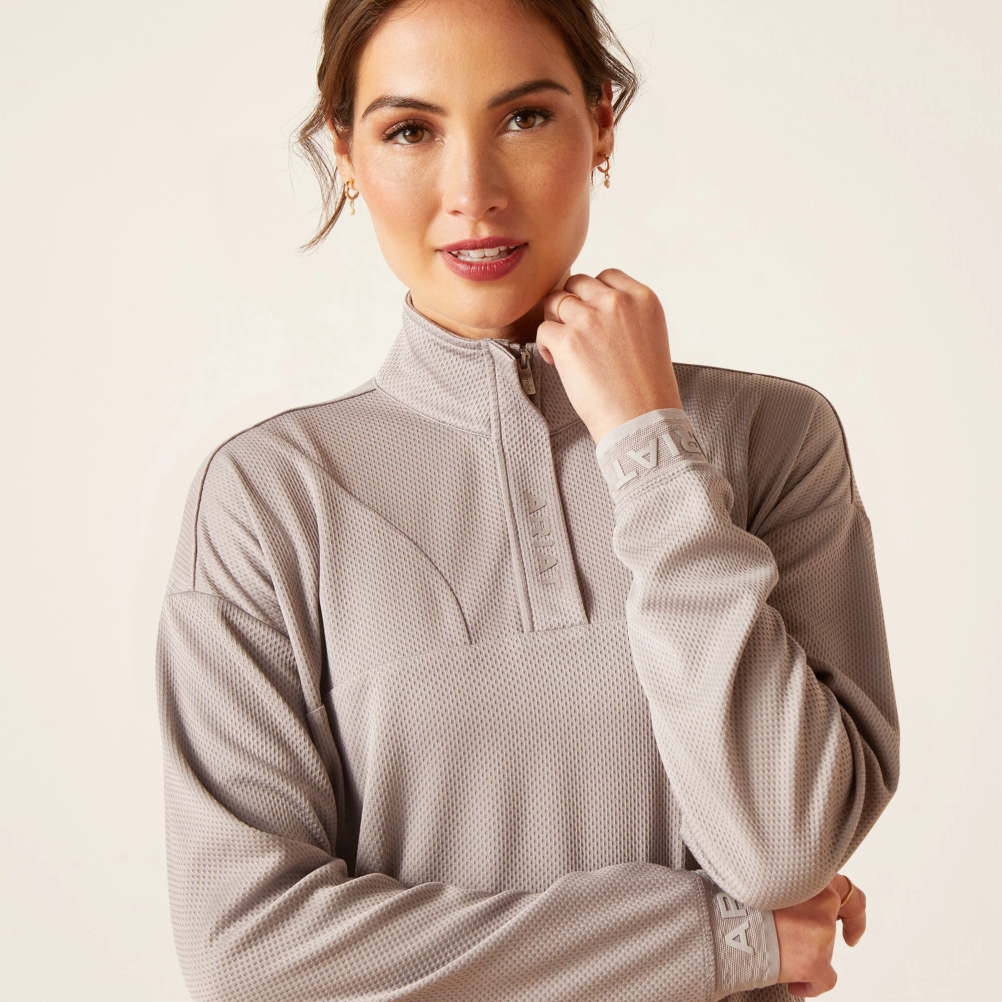 Ariat Women's Breathe 1/2 Zip Sweatshirt - Image 10