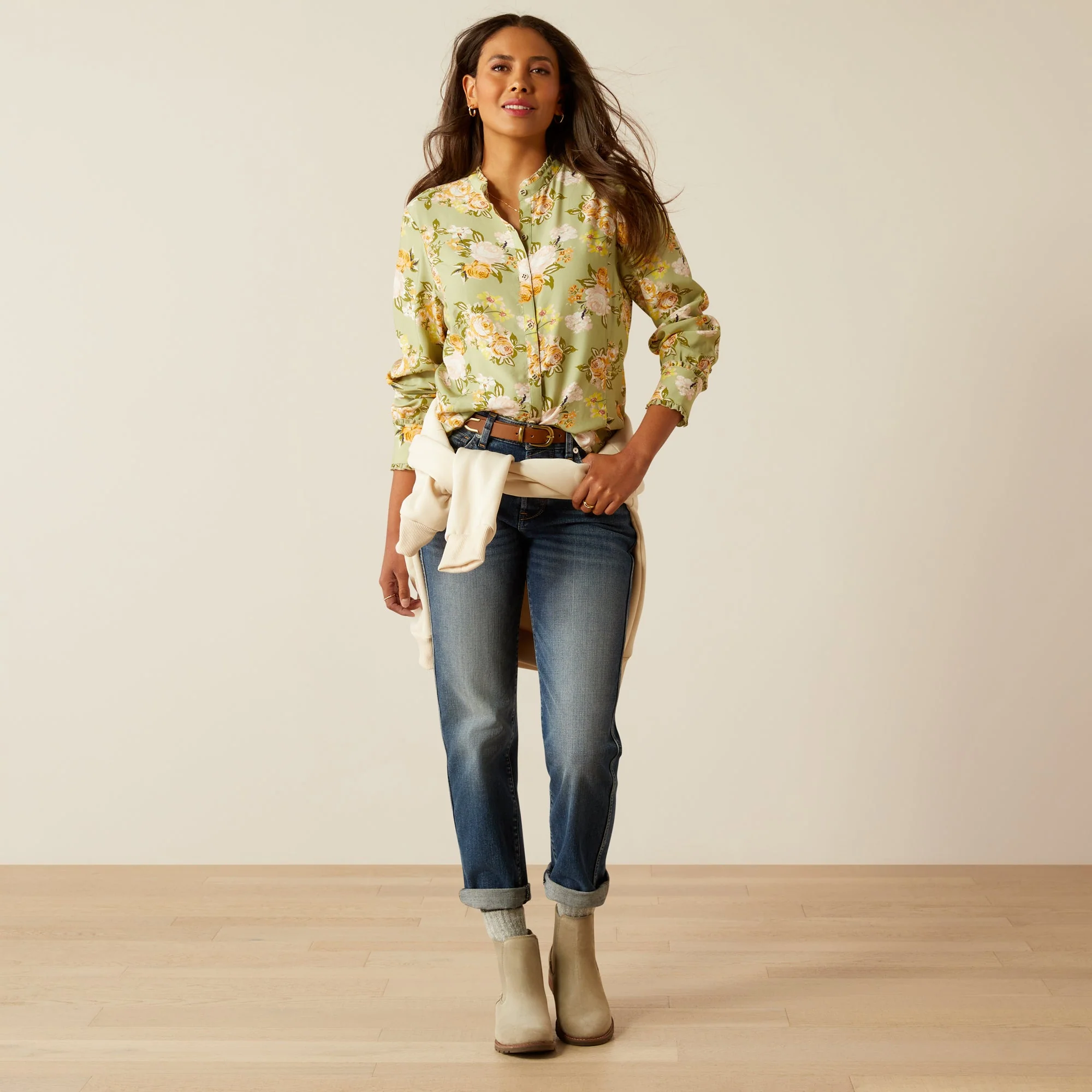 Ariat Women's Clarion Long Sleeve Blouse - Image 15