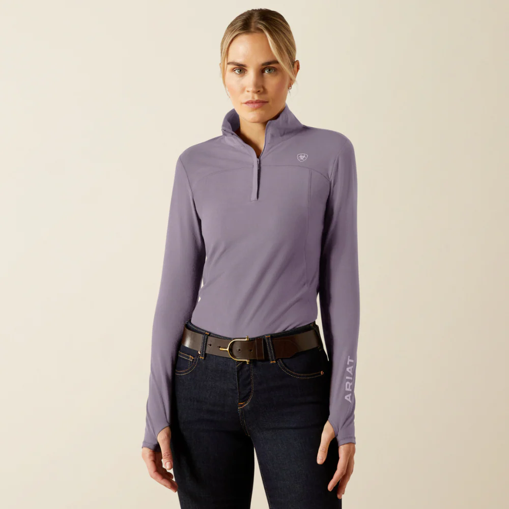 Ariat Women's Lowell 3.0 1/4 Zip Baselayer - Image 16