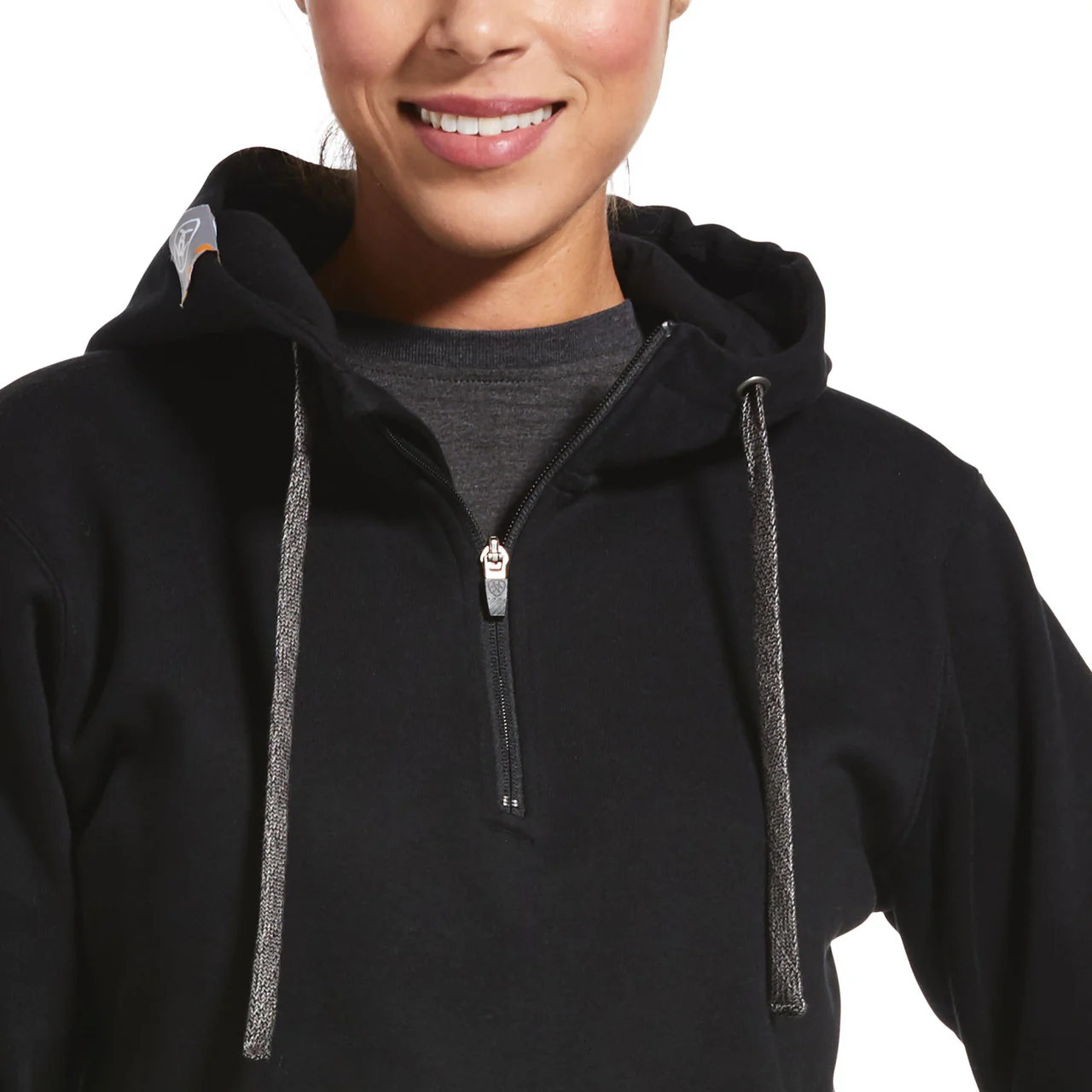Ariat Women's Rebar Skill Set 1/2 Zip Hoodie - Image 11