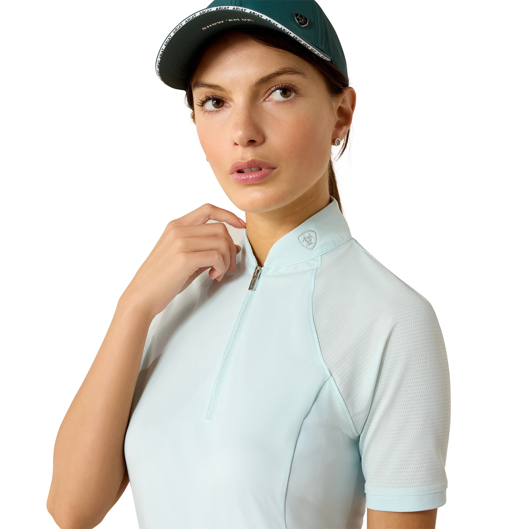 Ariat Women's Soquel 1/4 Zip Baselayer - Image 11
