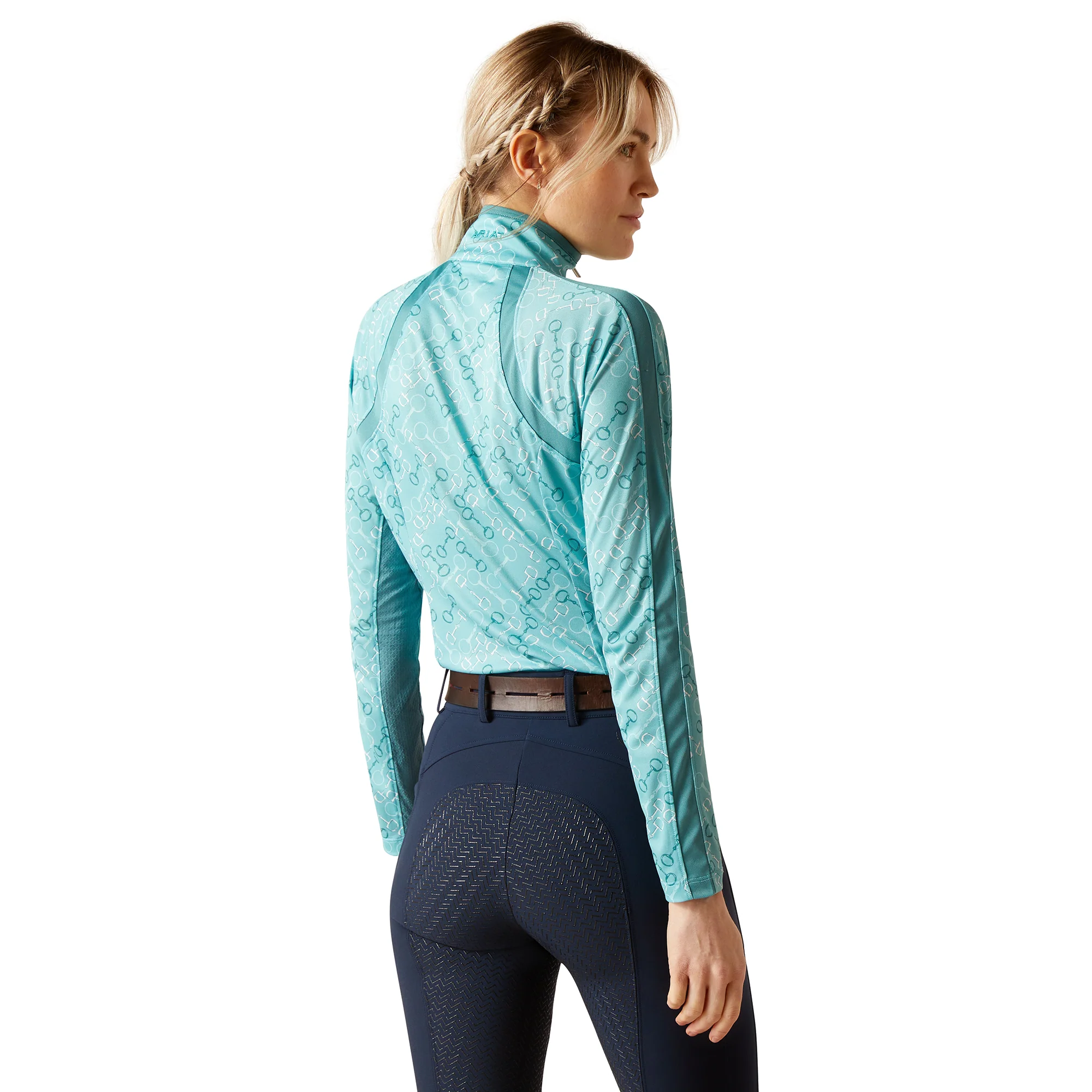 Ariat Women's Sunstopper 3.0 1/4 Zip Baselayer - Image 58