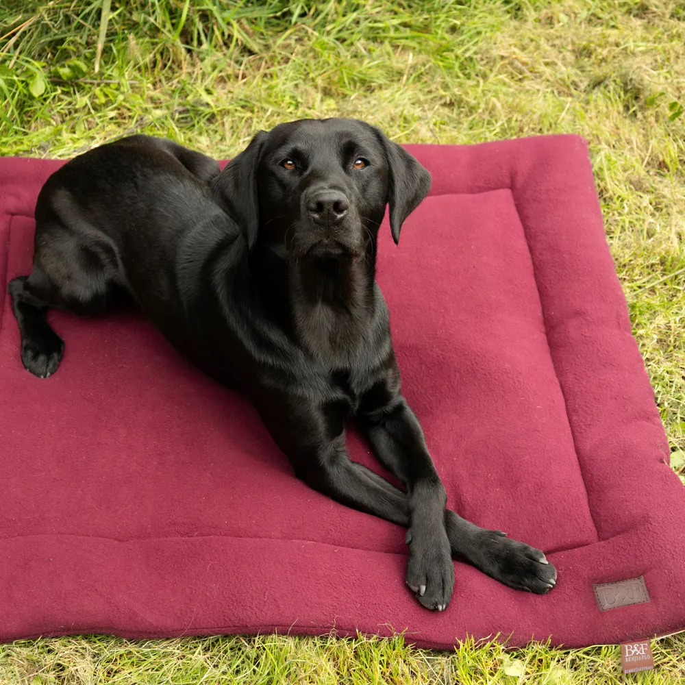 Benji & Flo Luxury Fleece Dog Bed - Image 4