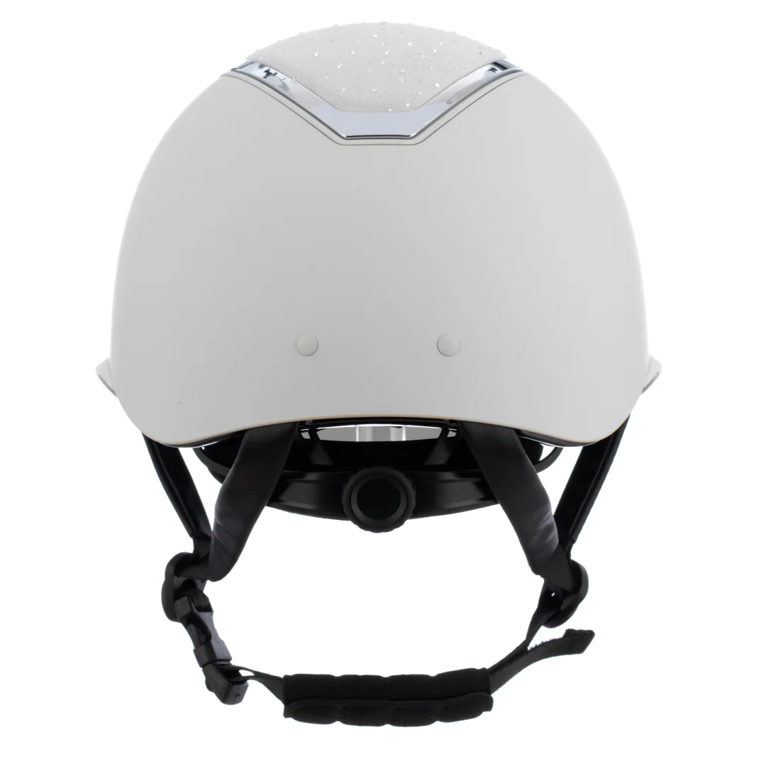 GS Exclusive Charles Owen Pearl Grey Wide Peak Kylo with MIPS Riding Hat - Image 3