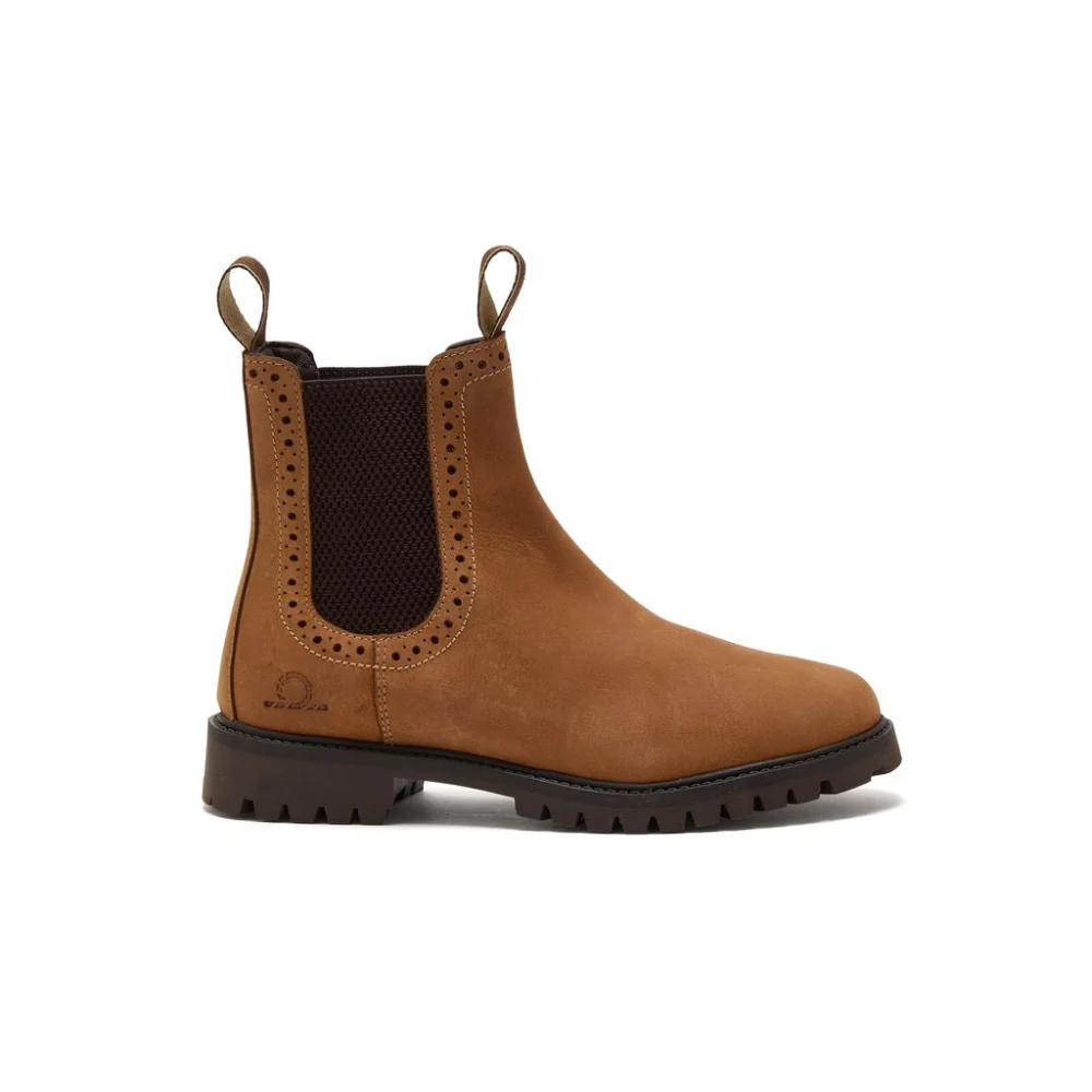 Chatham Ladies Moreton Brogue Chelsea Boots - Image 2