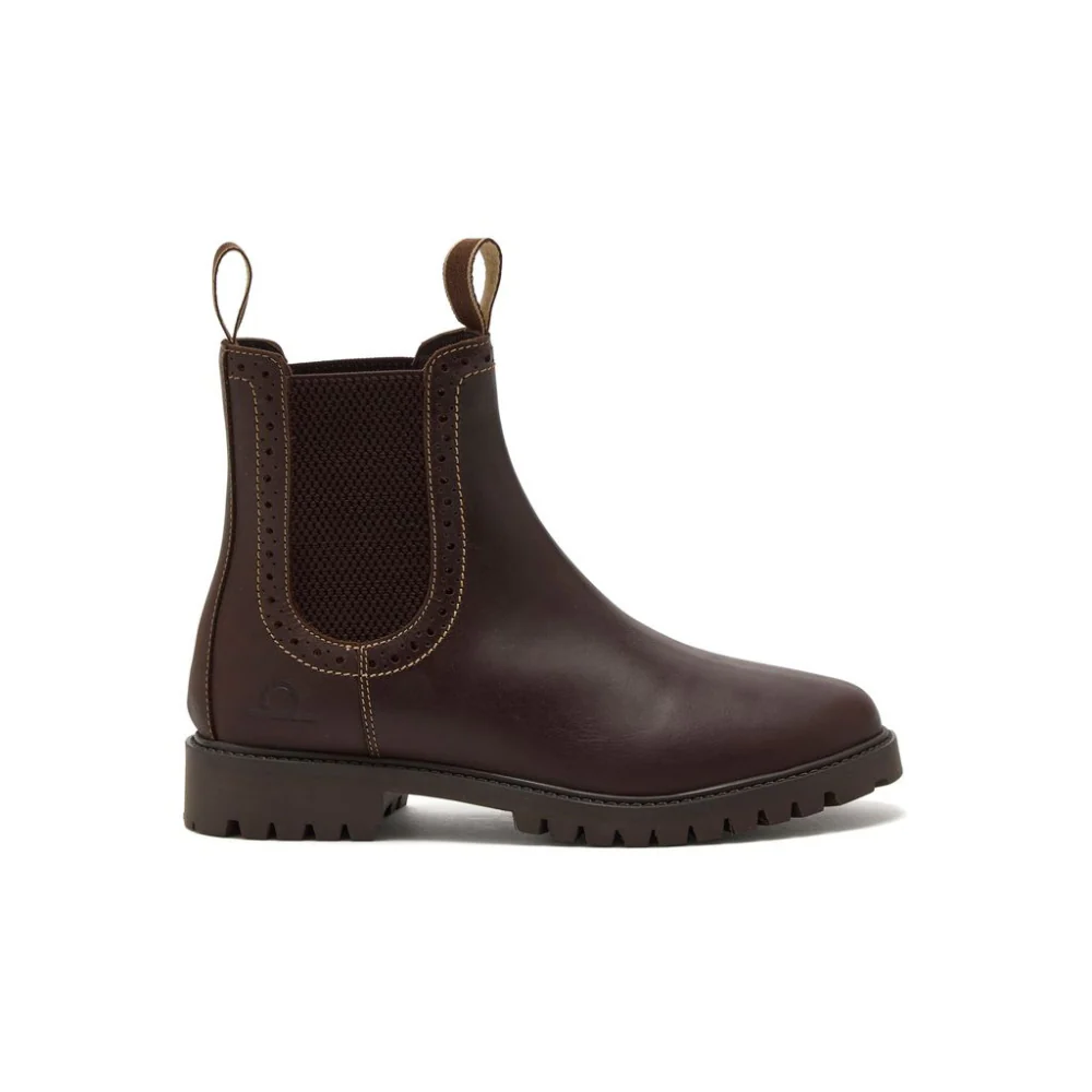 Chatham Ladies Moreton Brogue Chelsea Boots - Image 6