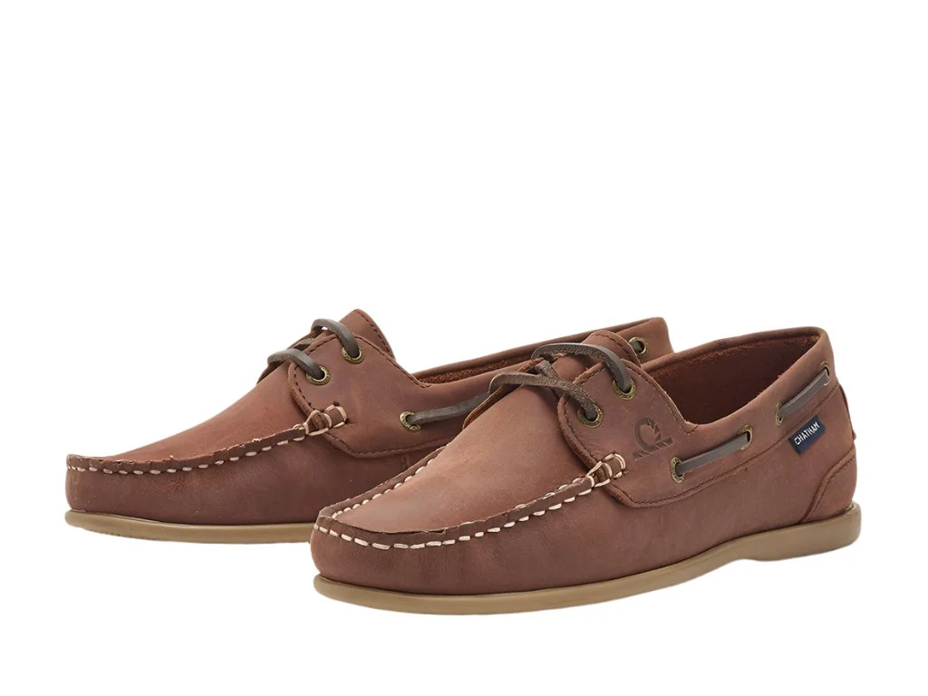 Chatham Penang Leather Boat Shoes - Image 15