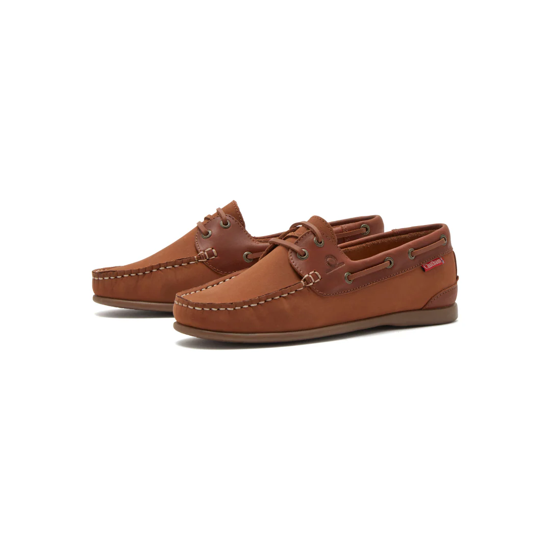 Chatham Penang Leather Boat Shoes - Image 7