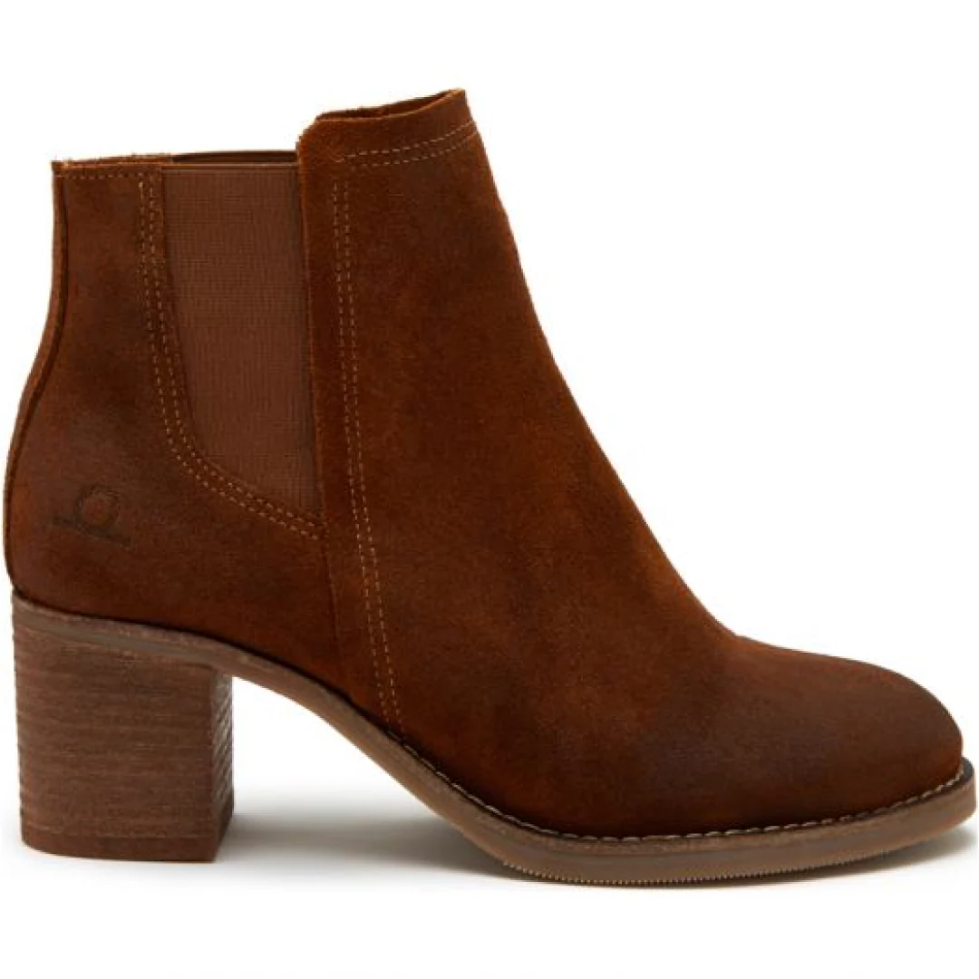 Chatham Ladies Savannah Suede Heeled Chelsea Boots - Image 4