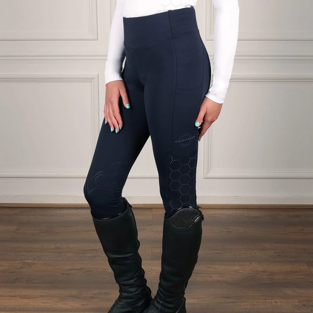 Coldstream Ladies Ecclaw Elite Compression Riding Tights - Image 2