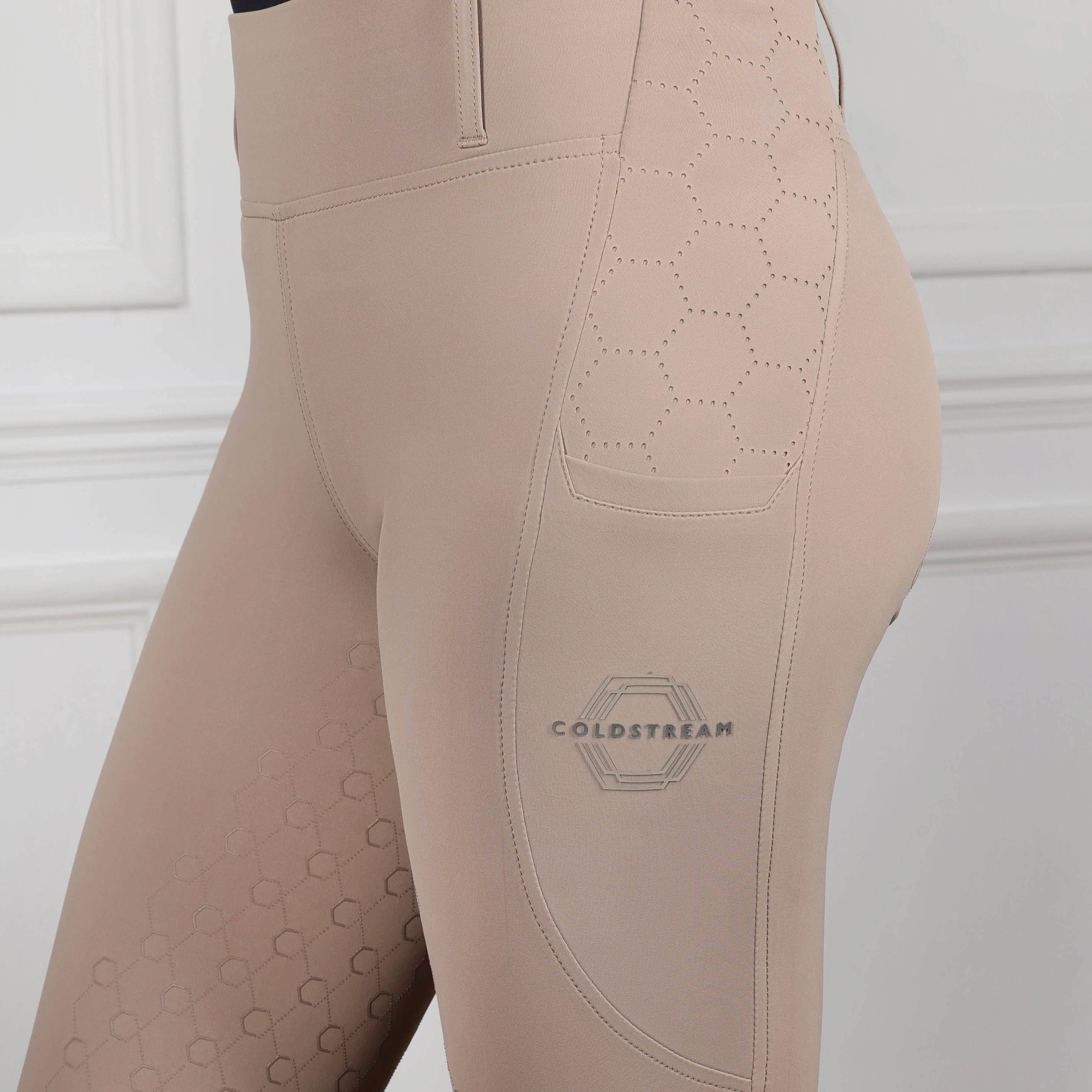 Coldstream Ladies Oxnam Competition Riding Tights - Image 9
