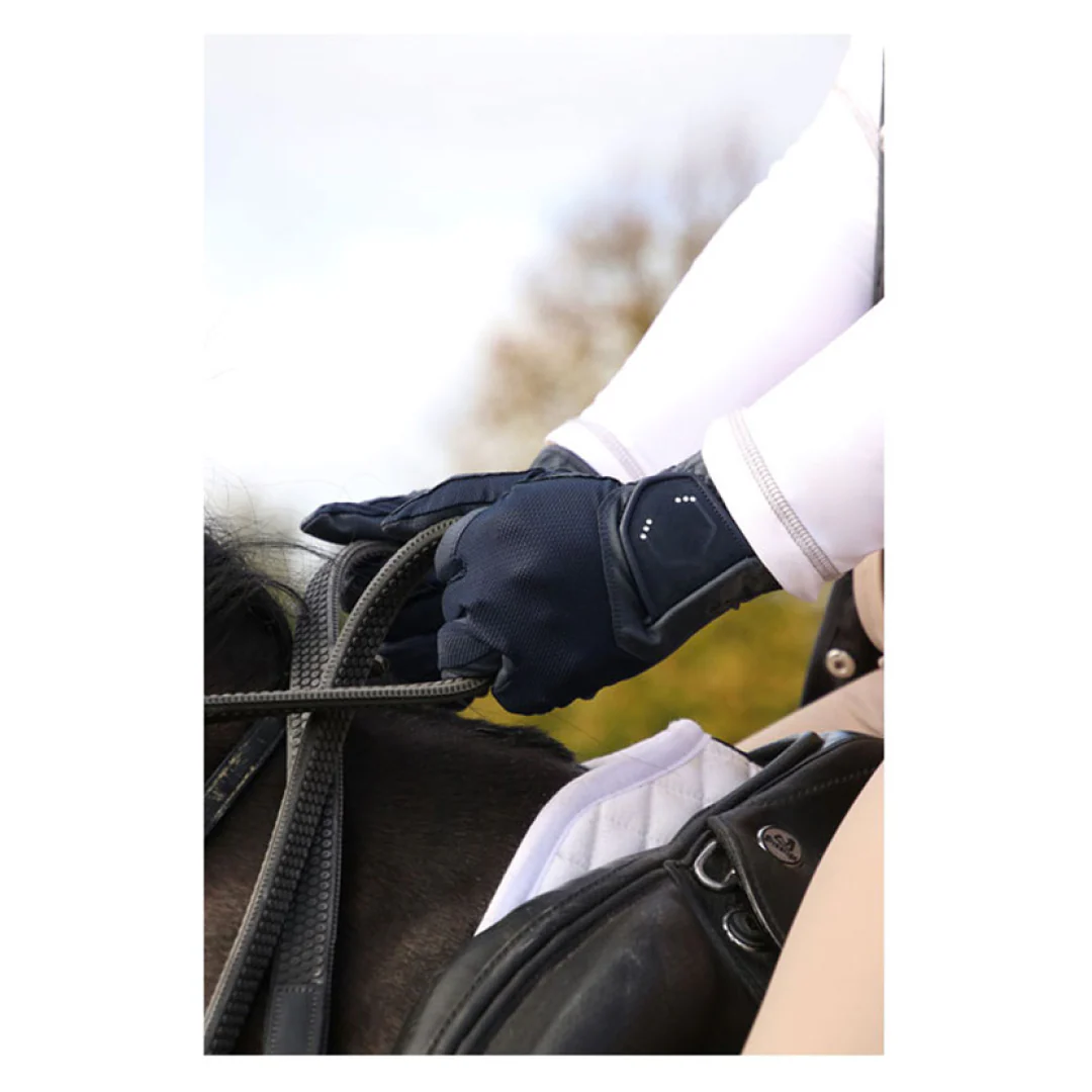 Coldstream Next Generation Blakelaw Diamante Riding Gloves - Image 4