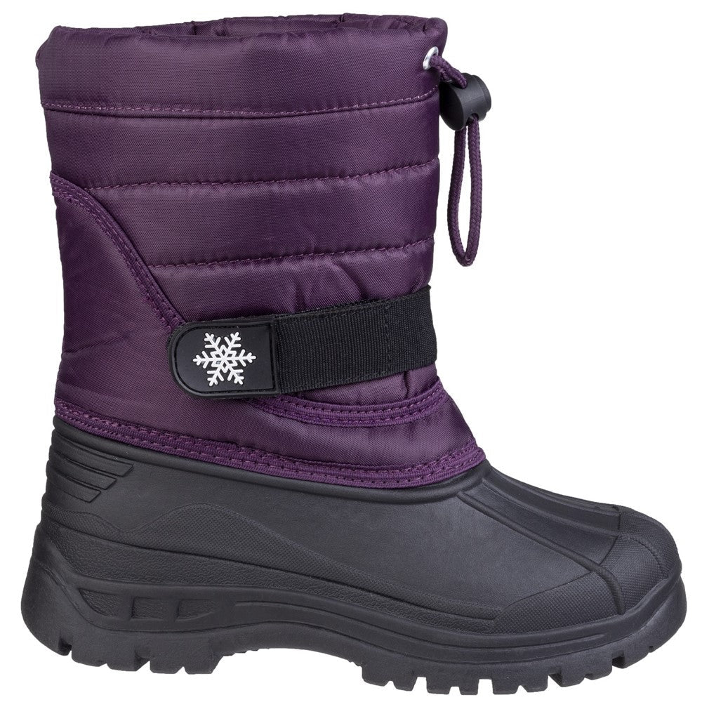 Cotswold Icicle Toggle Lace Snow Boot Kid - Image 4
