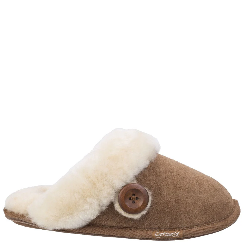 Cotswold Women Lechlade Sheepskin Mule Slipper - Image 4